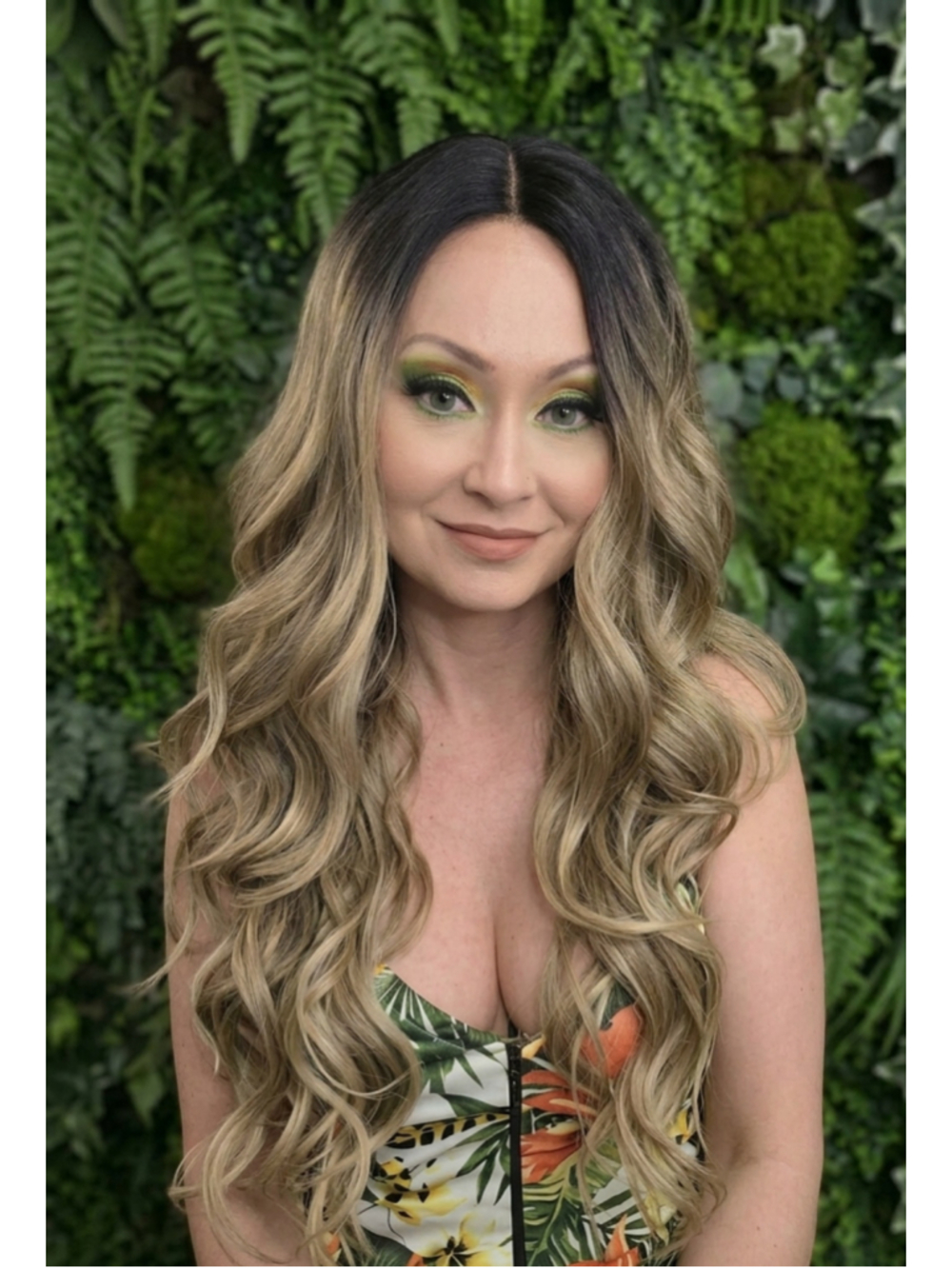Aspen in Desert Sand | 26" Ombre Wavy Lace Front Wig